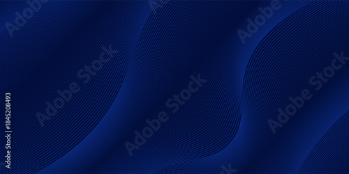 Premium background design with diagonal dark blue lines pattern. Vector horizontal template for digital luxury business banner