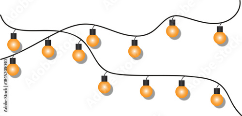 Illuminating String Lights A Festive Decoration for Any Occasion, Creating a Warm and Inviting Ambiance