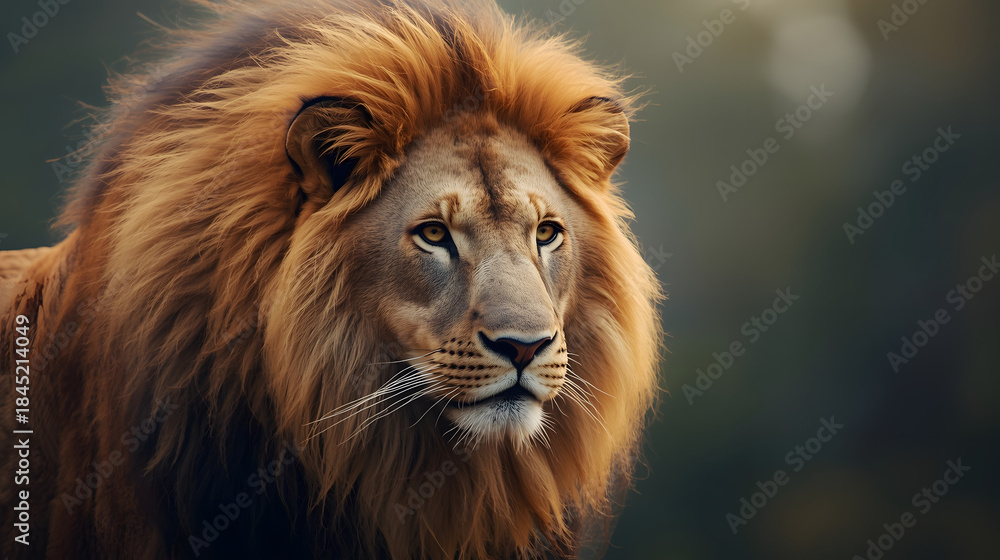 Obraz premium close up portrait of a lion