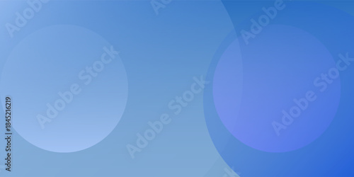 Shiny blue abstract background with modern spheres and curved shapes nice