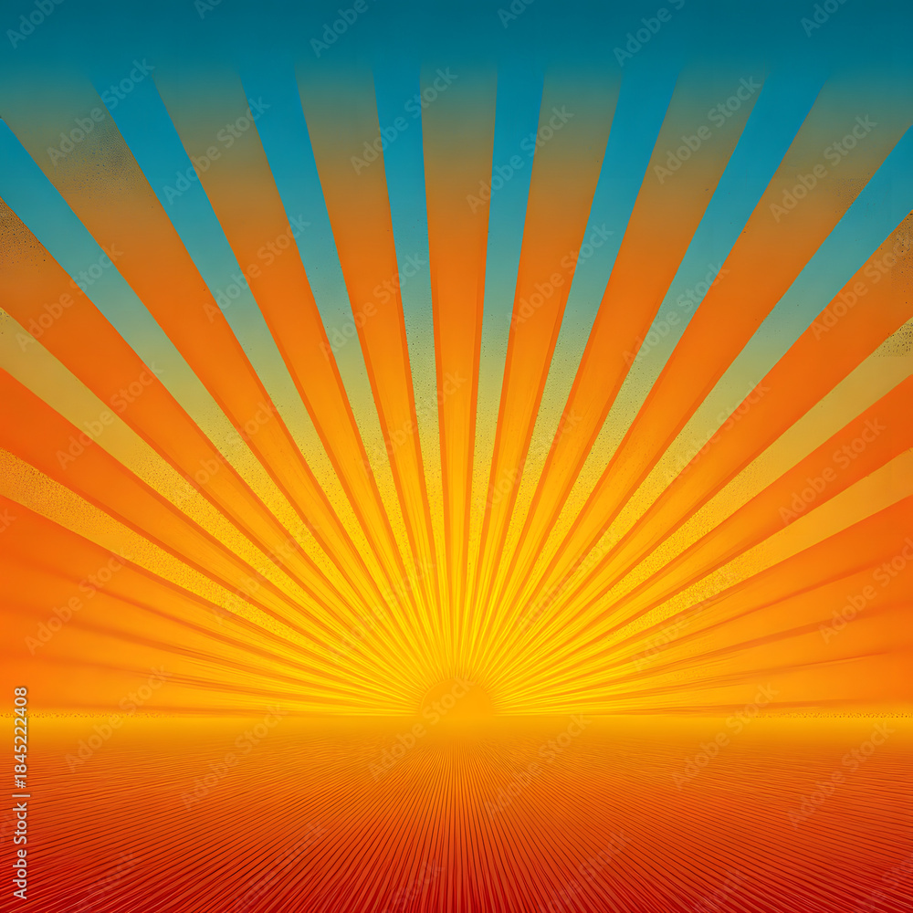 Obraz premium Sunburst vector