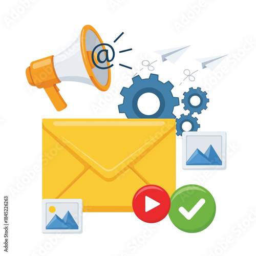 Email marketing campaign management with automation, content delivery, and successful outreach.