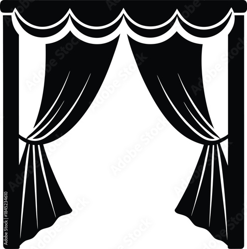 Elegant Curtains Icon