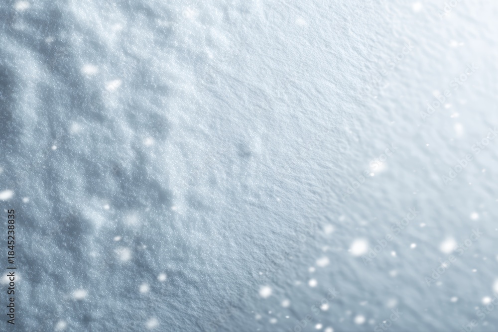 Obraz premium snow white textured background, winter business announcement style