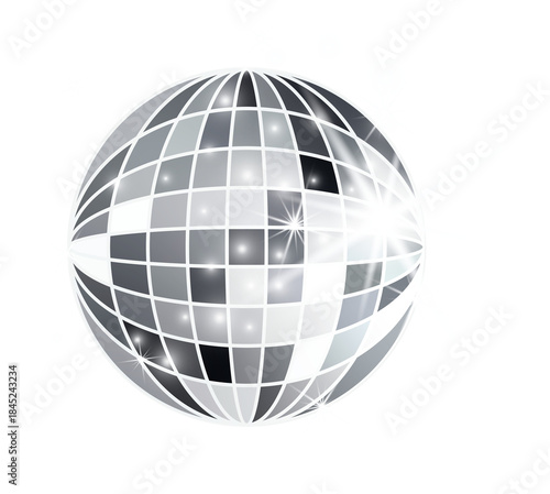 Silver Disco Ball