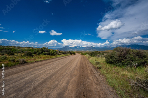 A gorgeous view of the landscape in Gunnison National Park, Colorado