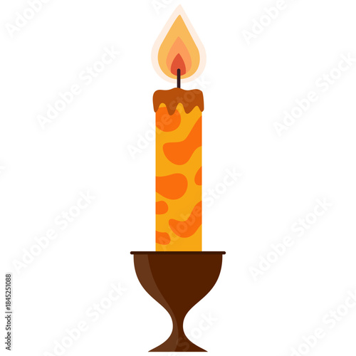 Burning Candle Light