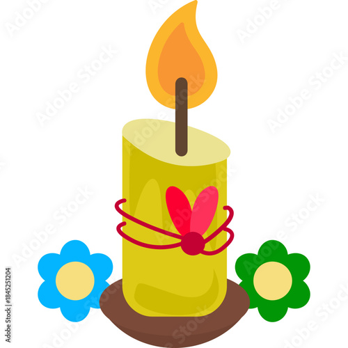 Diwali Candle Decoration