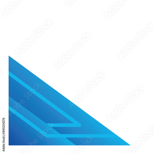 Free Download Modern Corner Shape - GFXLoad