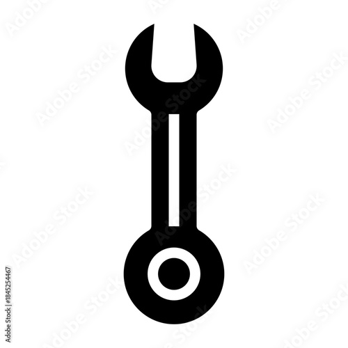 spanner tool glyph icon