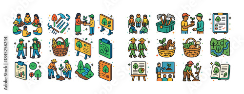 Environmental education and sustainable gardening activities ill