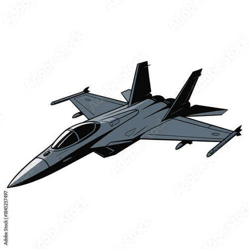 military jet fighter