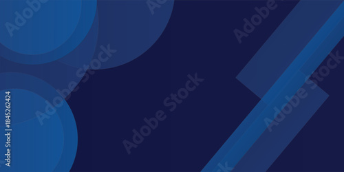 Abstract blue shapes background with simple and modern technology geometric pattern. Vector abstract graphic design. eps 10
