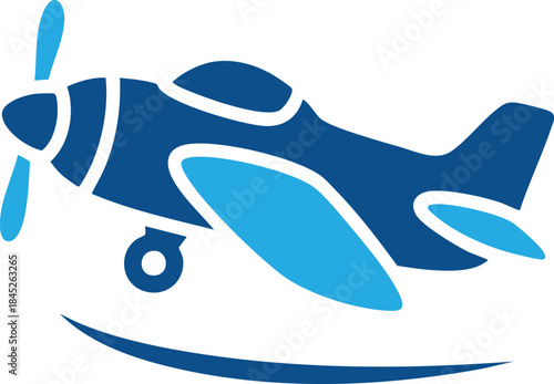 Airplane aviation aircraft travel transport icon