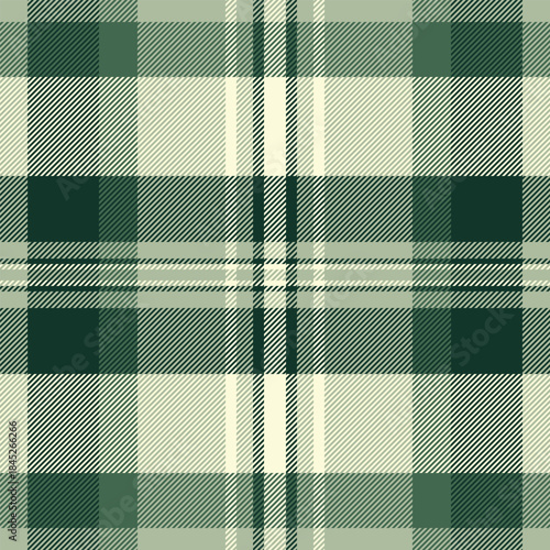 Random tartan pattern textile, repetitive check fabric seamless. Tailor plaid texture background vector in pastel and dark colors.