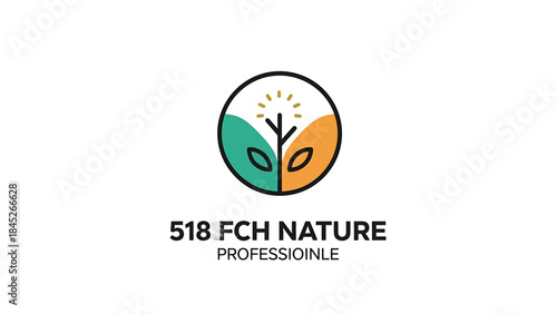 Nature-inspired logo design with organic elements and a professional touch