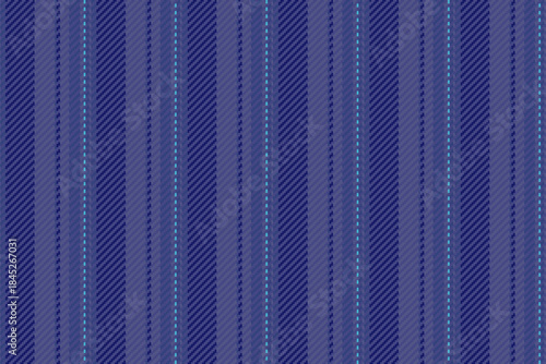 Tndependence day fabric background lines, sea pattern seamless stripe. Bart textile vertical vector texture in blue and cyan colors.