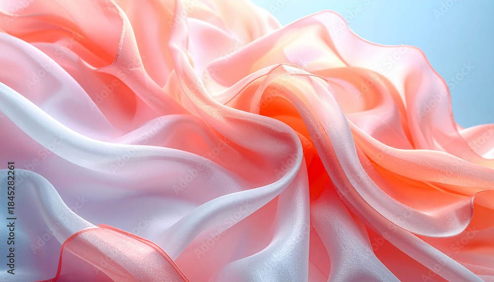 Fototapeta premium Abstract Silk Fabric Texture