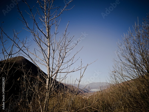 Vista della vetta dal sentiero