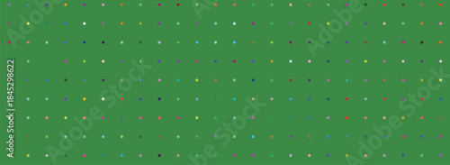 Abstract Green Background with Subtle Multicolored Random Dot Pattern isolated PNG with Transparent Background