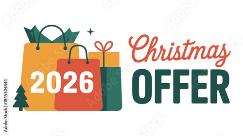 Christmas Offer 2026 Shopping Bags and Gifts