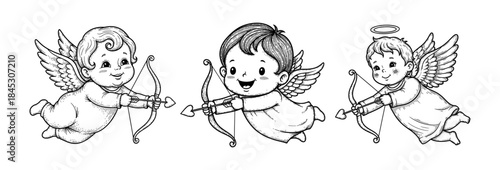 Cute Cupid Engraving