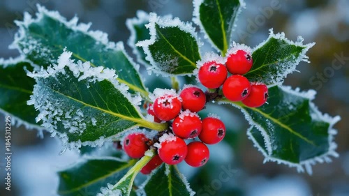 Wallpaper Mural Ripe red currant berries and leaves on a bush branch in a summer garden Torontodigital.ca