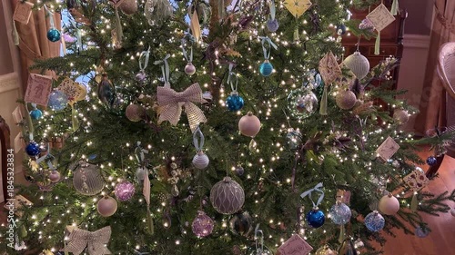 Close-up of Christmas Tree decorations