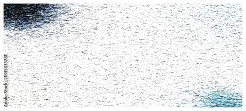 Noisy black white and soft blue  grainy texture