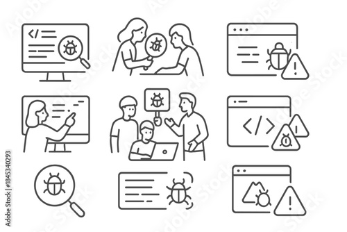 Software development, debugging, code testing, and finding system vulnerabilities