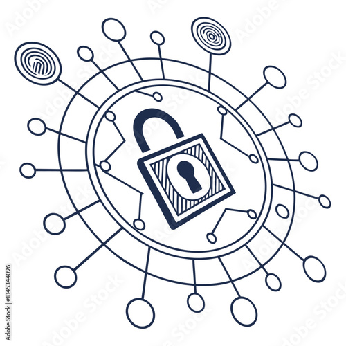 Vector file label indicating a scalable graphic format for digital design and illustration