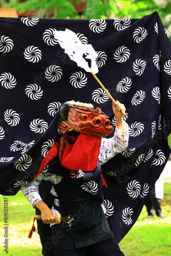 岩手県　民俗芸能公演　獅子踊り