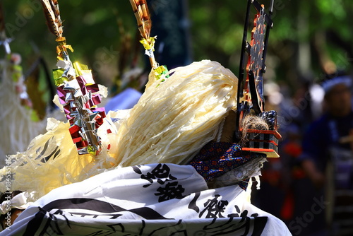 岩手県　民俗芸能公演　獅子踊り