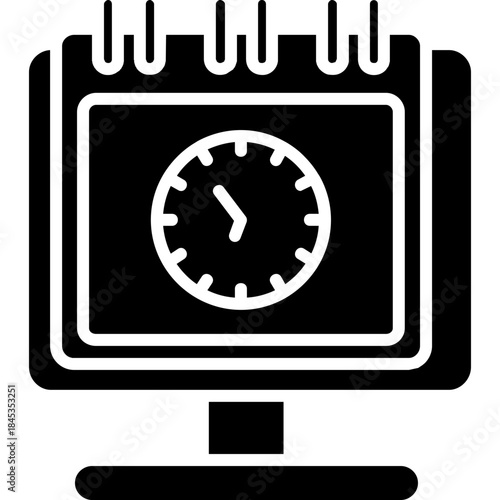 Time Board Management Icon