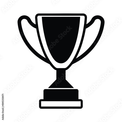 Trophy Outline Vector Illustration