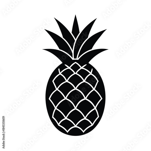 Pineapple Vector Illustration