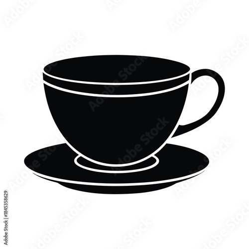 Teacup Vector Illustration
