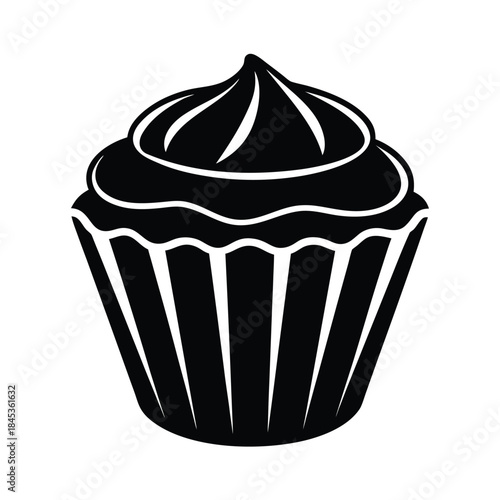 Cupcake Tin Vector Illustration