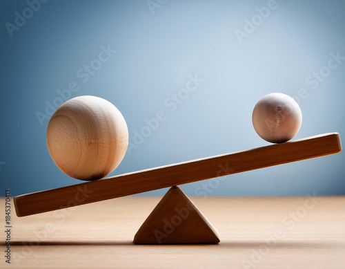 Abstract Representation of Balance Using Spheres and See-Saw Conceptual Model