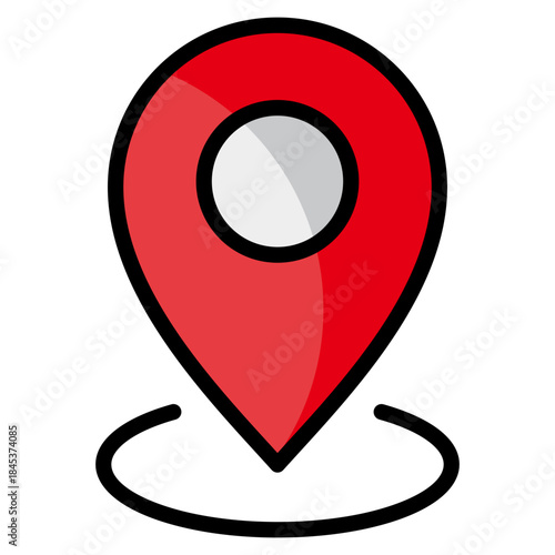 Waypoint Icon Element For Design