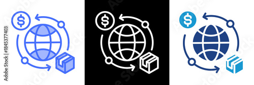 Free Trade Zones triplestyle icon