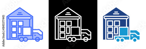 Freight Consolidation triplestyle icon