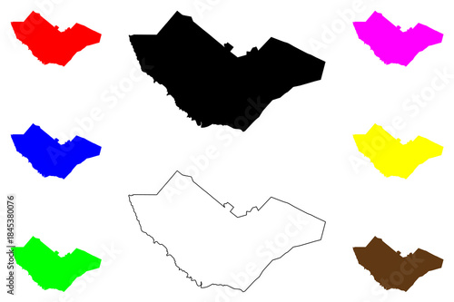 Calbayog city (Eastern Visayas Region, Republic of the Philippines, ROP) map vector illustration, scribble sketch Calbayog map