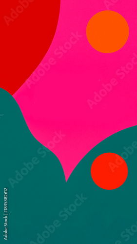 Abstract colorful geometric background