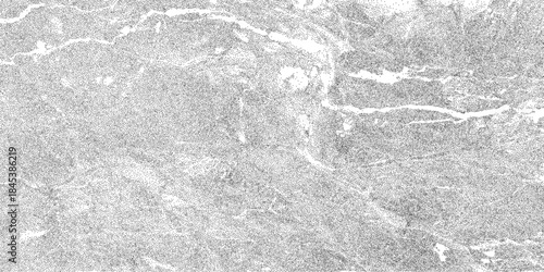 Gritty white marble surface with stipple noise and grunge imperfections. Textured mineral backdrop for cards, posters and artistic layouts.