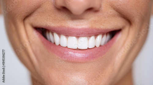 Wallpaper Mural Bright smile white teeth healthy gums dental care oral hygiene close up female natural lips smooth skin clean happy beauty wellness cosmetic dentistry tooth gum mouth face skin lip minimal studio Torontodigital.ca