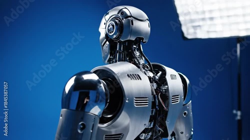 Futuristic Robot Unveiled - A Glimpse into Tomorrows Technology.