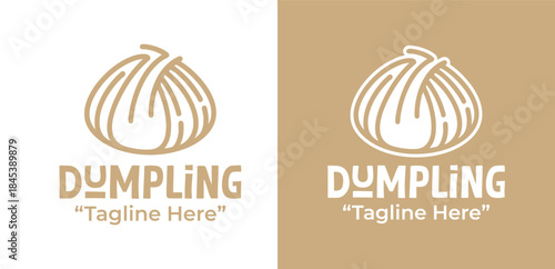 Dumpling Logo Creative Culinary Brand Identity
