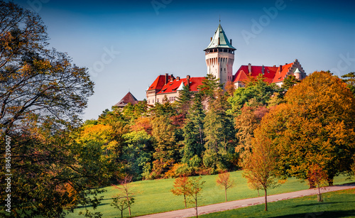 фотографія Stunning morning view of Smolenicky castle