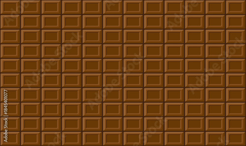 板チョコレートの背景素材（ミルク）